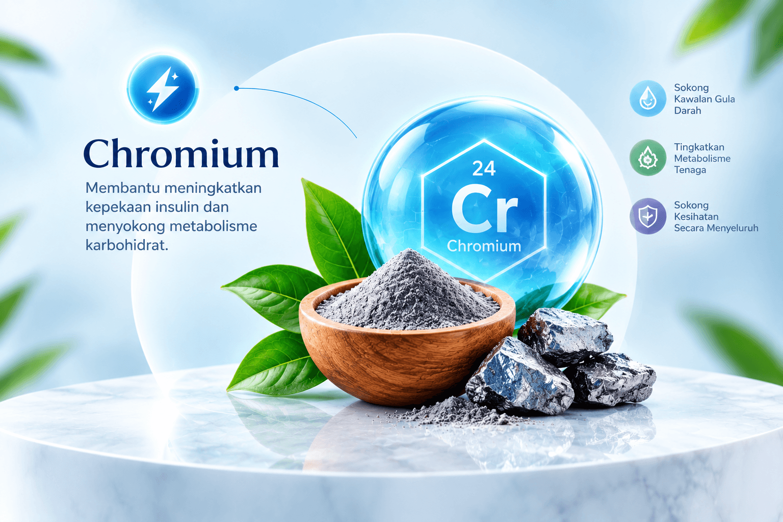 Chromium ramuan Dazibet